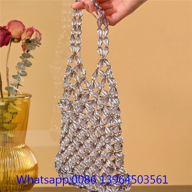 Túi hạt cườm trong suốt cho nữ