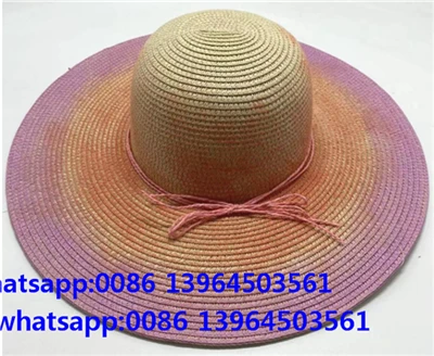 Nhuộm Mũ Rơm Chống Nắng Cho Nữ