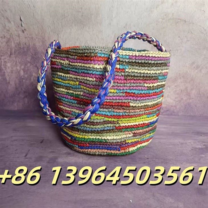 Túi phụ nữ Raffia thật