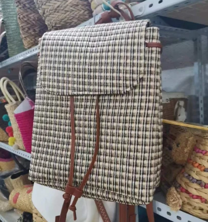 Túi ba lô phụ nữ dệt