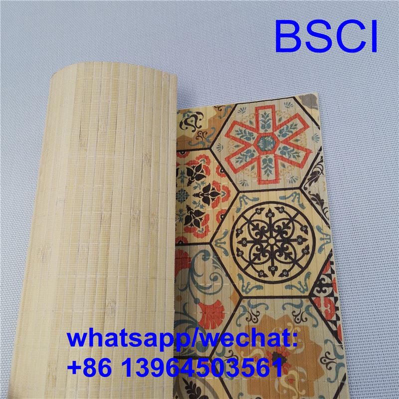Tấm lót bằng tre bền màu tự nhiên