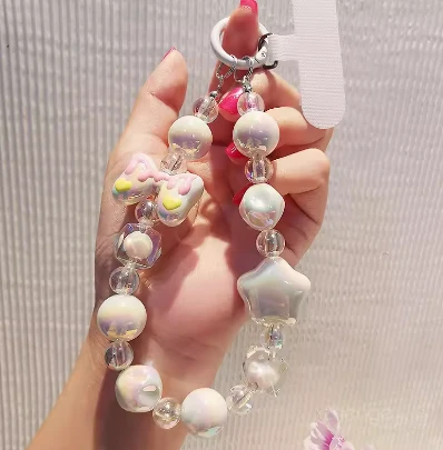 Cô gái mặt dây dây đeo điện thoại điện thoại