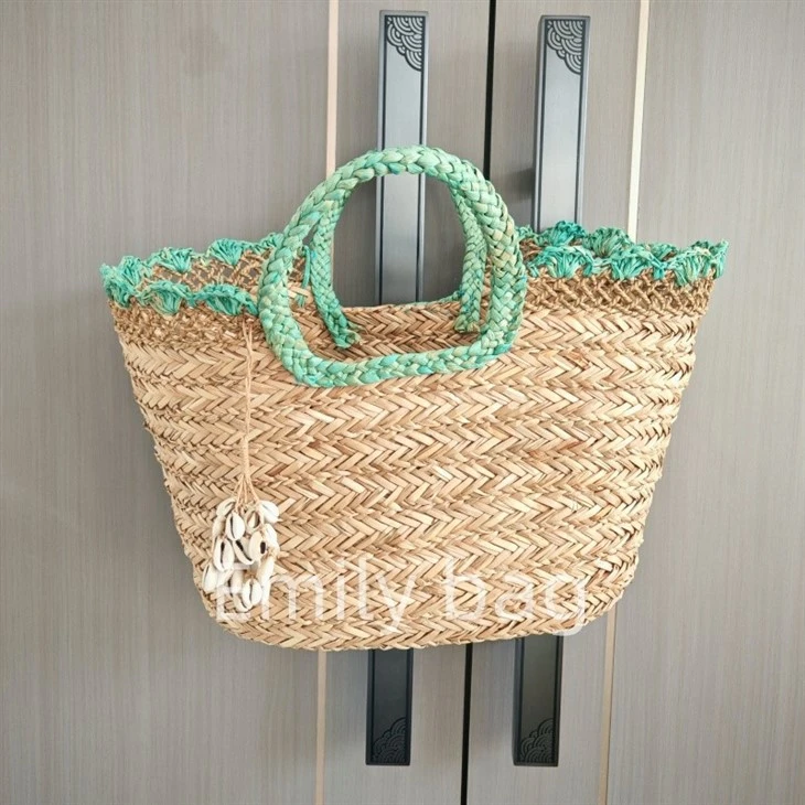 Túi xách cỏ biển dệt bằng tay