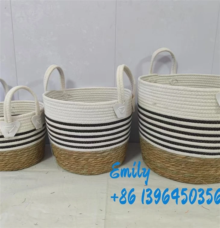 Giỏ thùng trang trí tự nhiên
