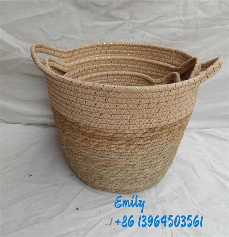 Giỏ lưu trữ tự nhiên nhỏ