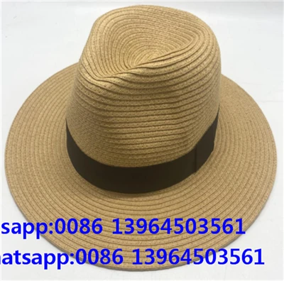 Mũ chống nắng màu nâu có băng dính màu đen