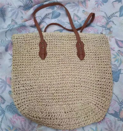 Túi rơm nữ Handmade