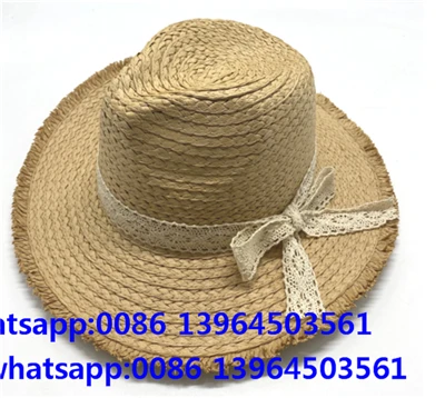 Mũ vành lớn đi biển viền ren