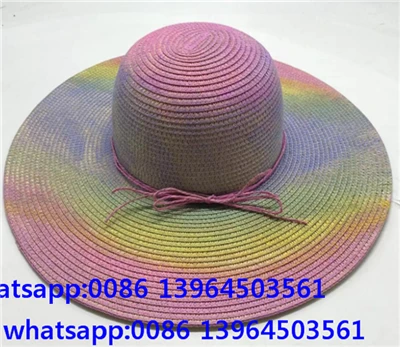 Người phụ nữ lớn đầy màu sắc Mũ mùa hè