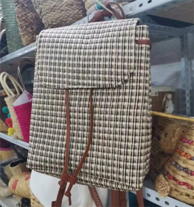 Túi ba lô phụ nữ dệt