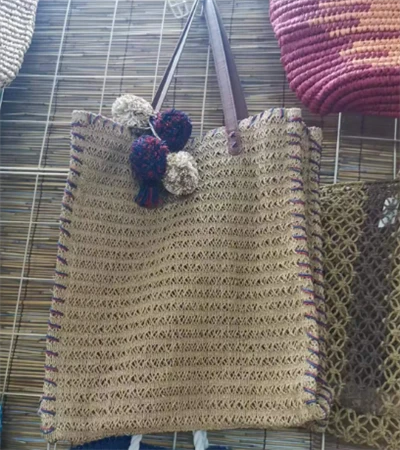 Túi tote mùa hè bằng giấy móc cho phụ nữ