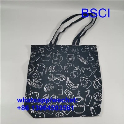 Túi Tote Canvas có hoa văn