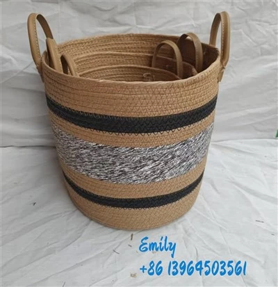 Giỏ lưu trữ thủ công lớn