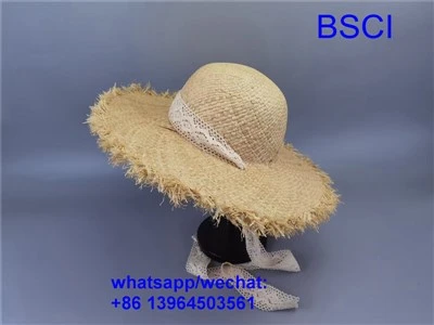 Mũ giấy rơm đi biển
