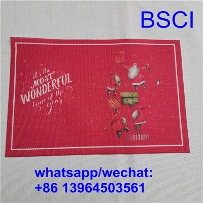 Thảm trải bàn có thể giặt được với hoa văn