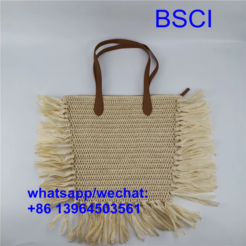 Túi đi biển mùa hè bằng rơm