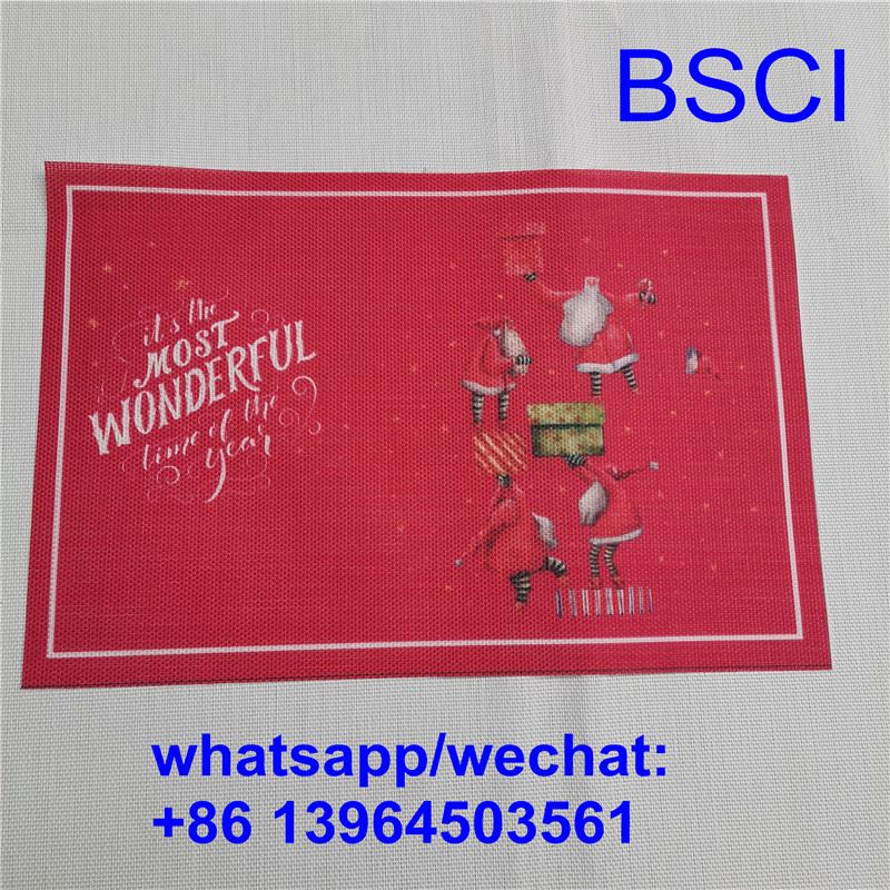 Thảm trải bàn có thể giặt được với hoa văn