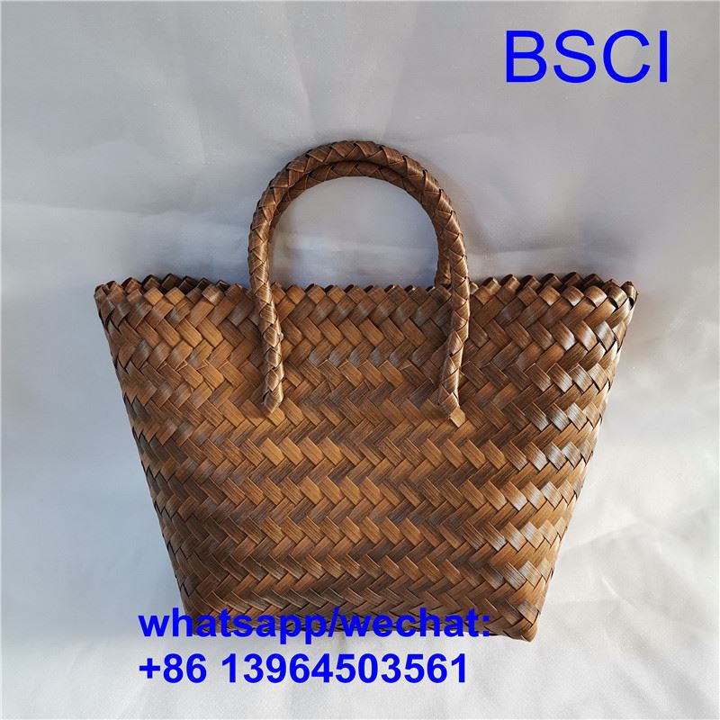 Giỏ lưu trữ dệt để mua sắm